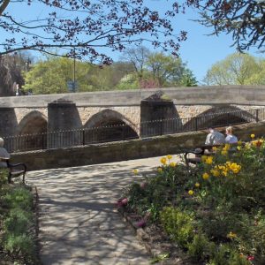 Matlock Bridge Viewpoint from the Park. May 2006