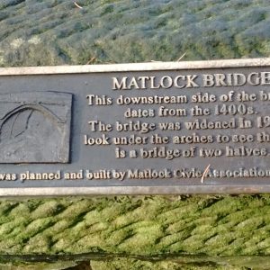 The plaque erected in 2005